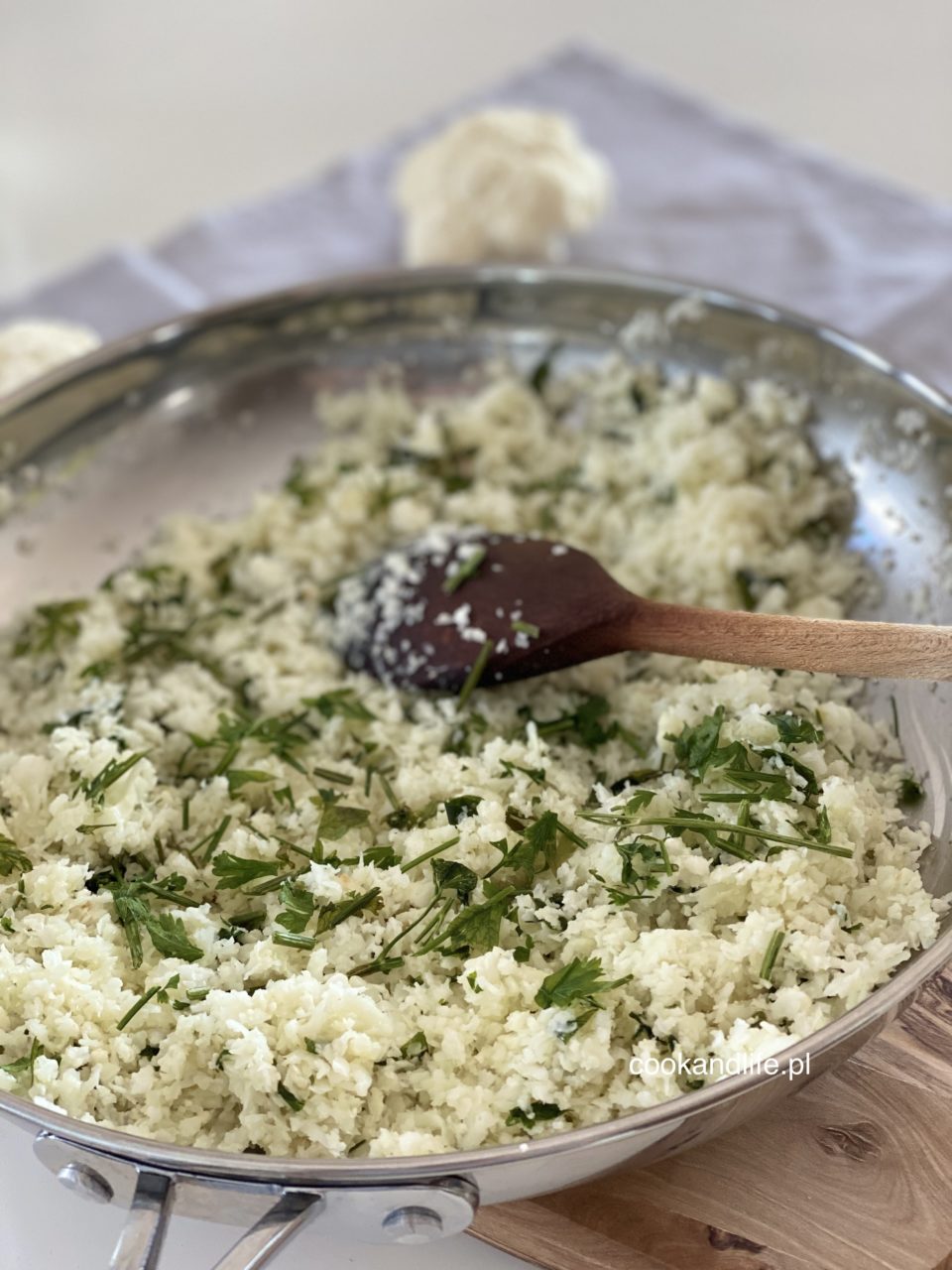 Ryż z kalafiora do obiadu - pyszny przepis