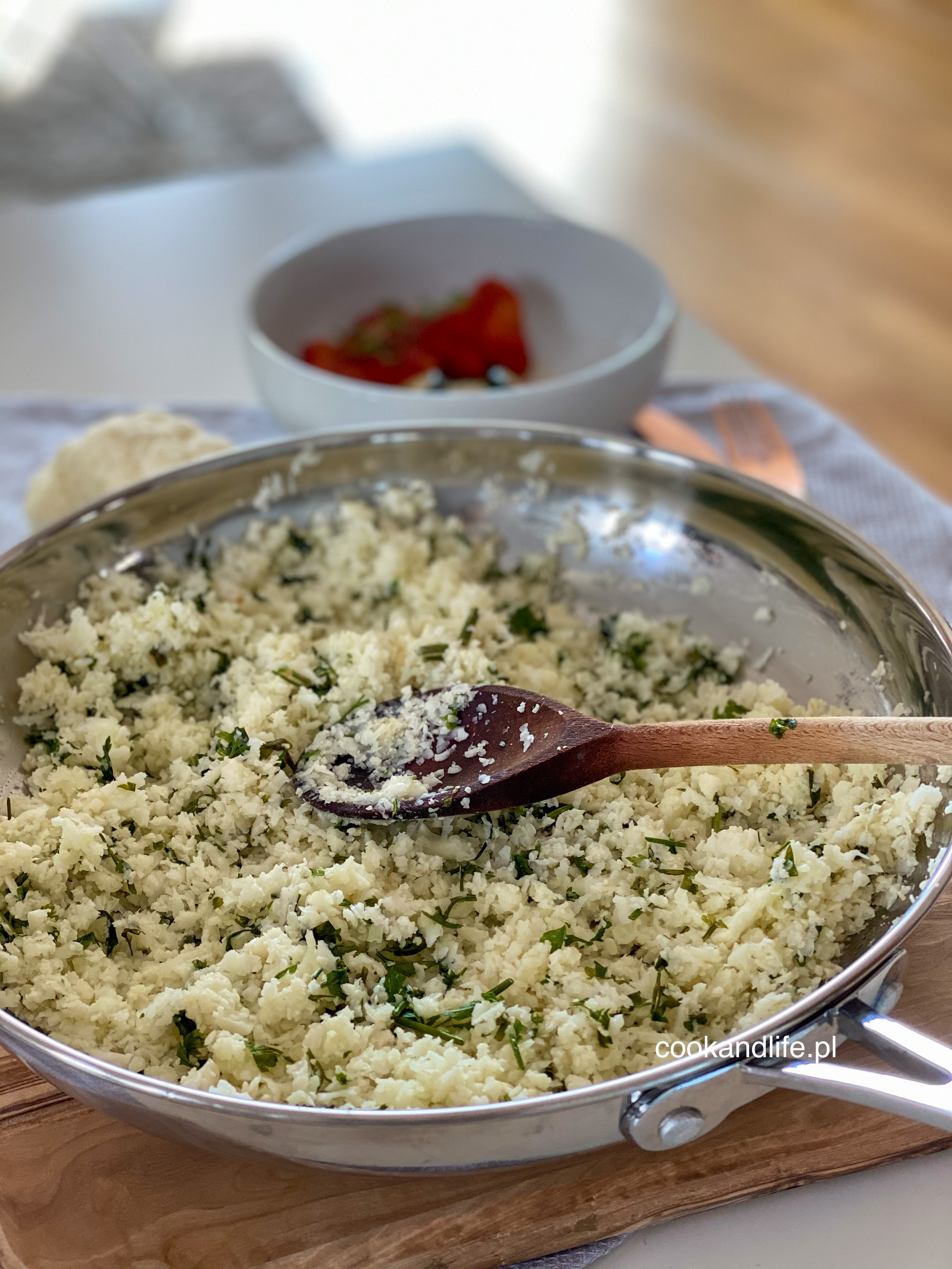 Ryż z kalafiora do obiadu - pyszny przepis